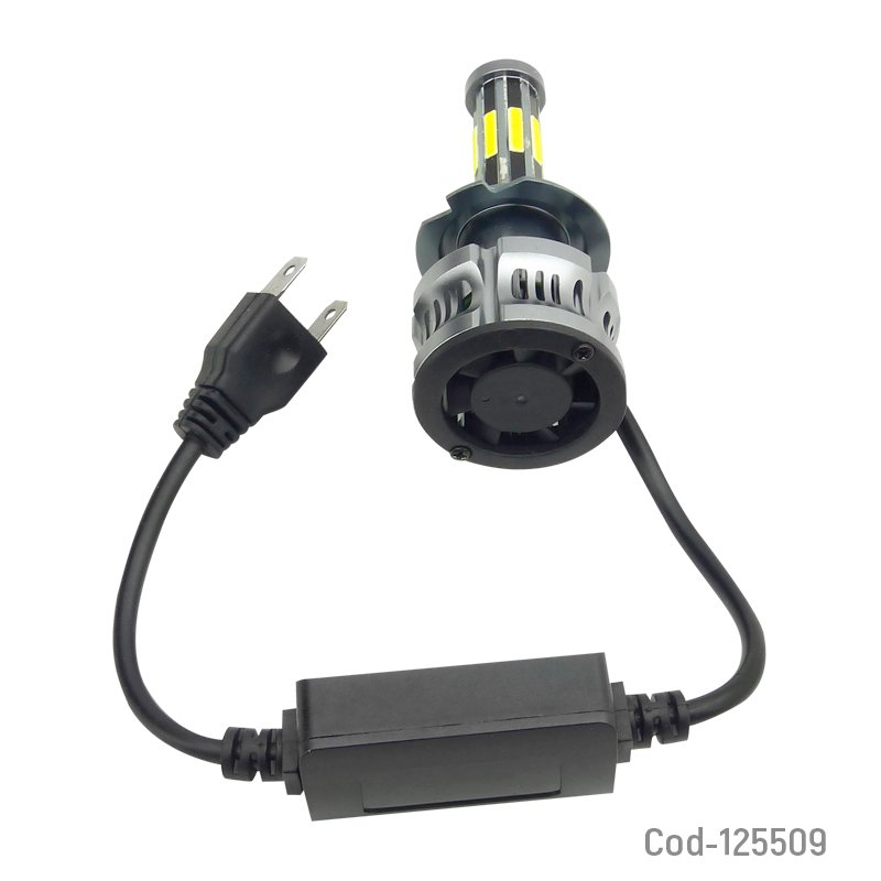 Ampolleta led h-7, modelo d8, 18.000 lm, 12-24 volt. set x 2. mayorista — imagen 2