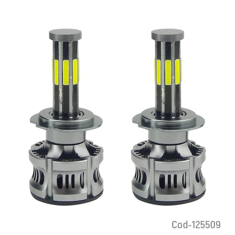 Ampolleta led h-7, modelo d8, 18.000 lm, 12-24 volt. set x 2. mayorista — imagen 4