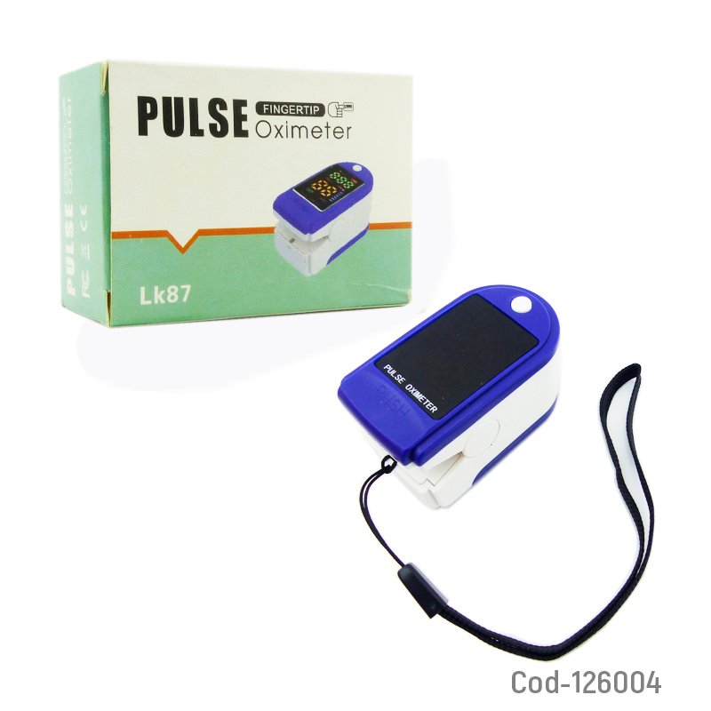 Saturometro oximetro de pulso, pantalla led. modelo lk-87. en caja. - pack de 10 unidades mayorista — imagen 3