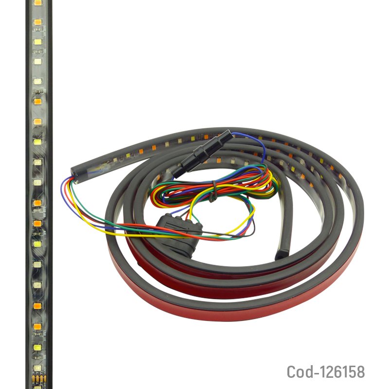 Tira led de 150 led para pick-up/furgon, de 150cm mayorista — imagen 4
