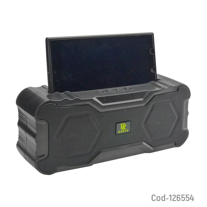 Parlante bluetooth recargable con panel solar, fm/usb/tf/aux mayorista — imagen 3