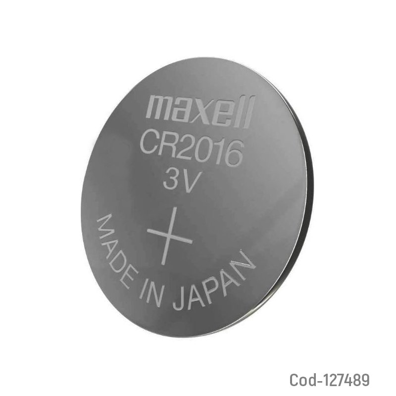 Pila maxell cr2016, 3 volt, lithium. en blister, set x 5. - pack de 10 unidades mayorista — imagen 2