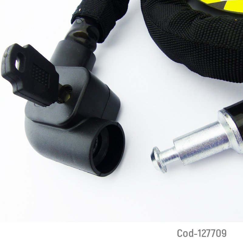 Cadena para moto, tubular con funda, medida 22mm x 1,20mts. mayorista — imagen 2