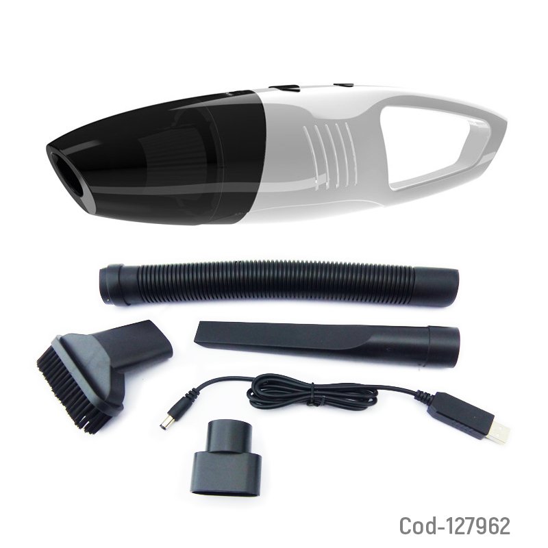 Aspiradora inalambrica para auto, recargable por usb. en caja. mayorista — imagen 3