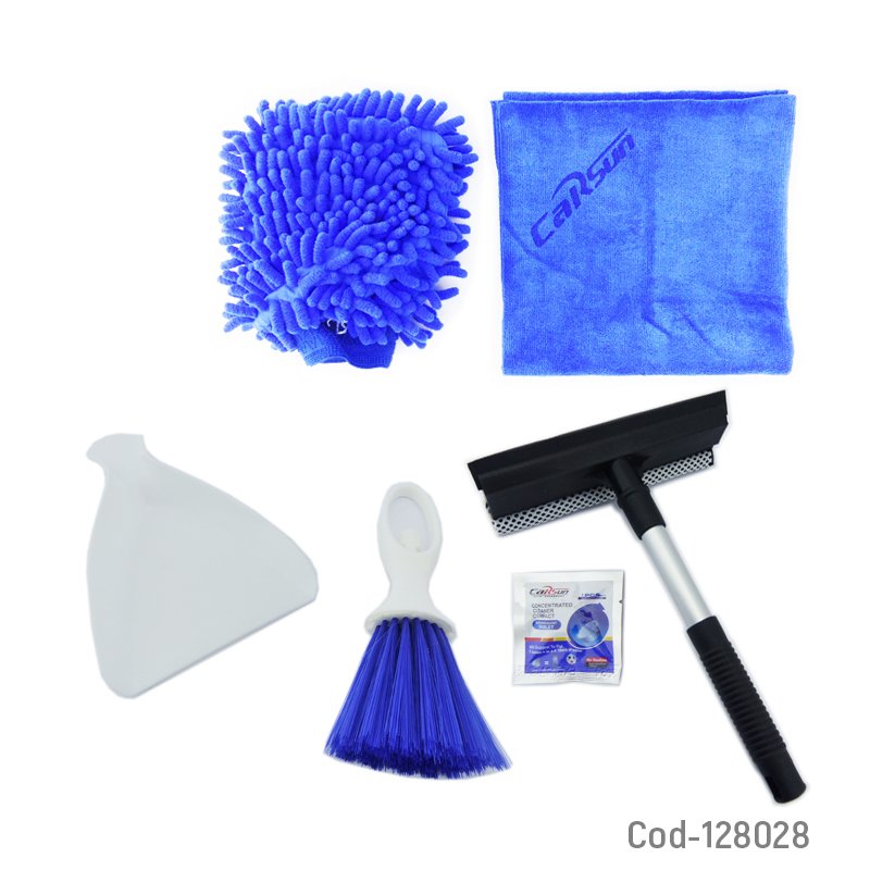 Kit de limpieza para auto, 6 en 1, ideal limpieza de automovil. mayorista — imagen 3