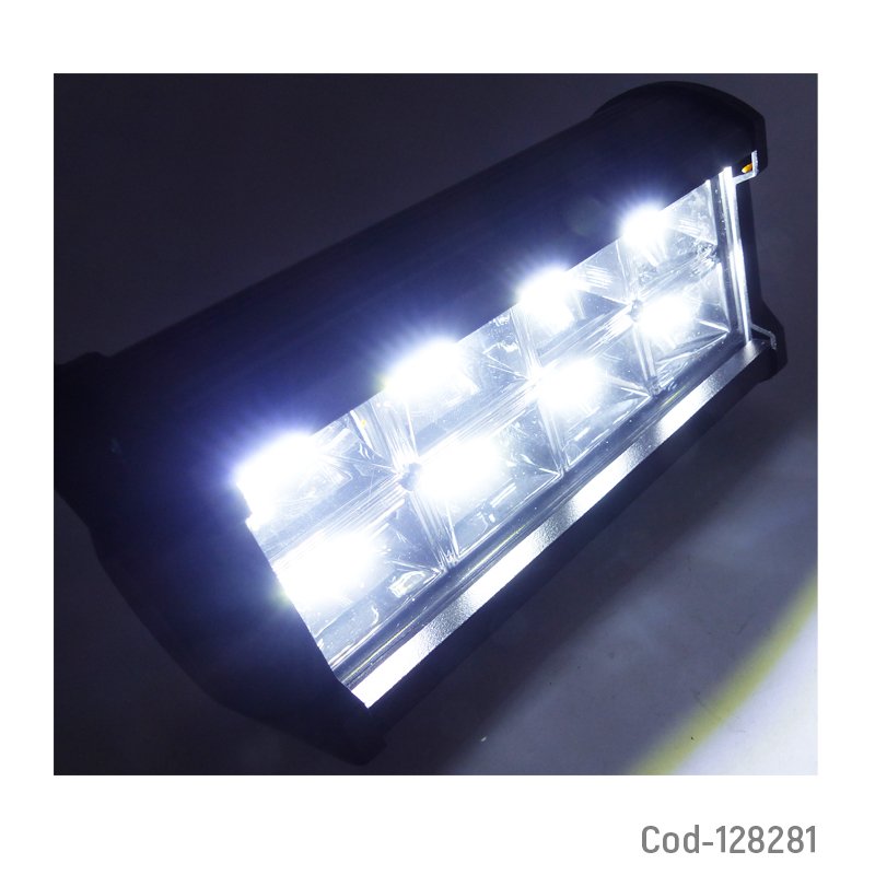 Neblinero 32 led, luz blanca, 8 divisiones x 1 pieza, 12/24 volt. en caja. mayorista — imagen 2