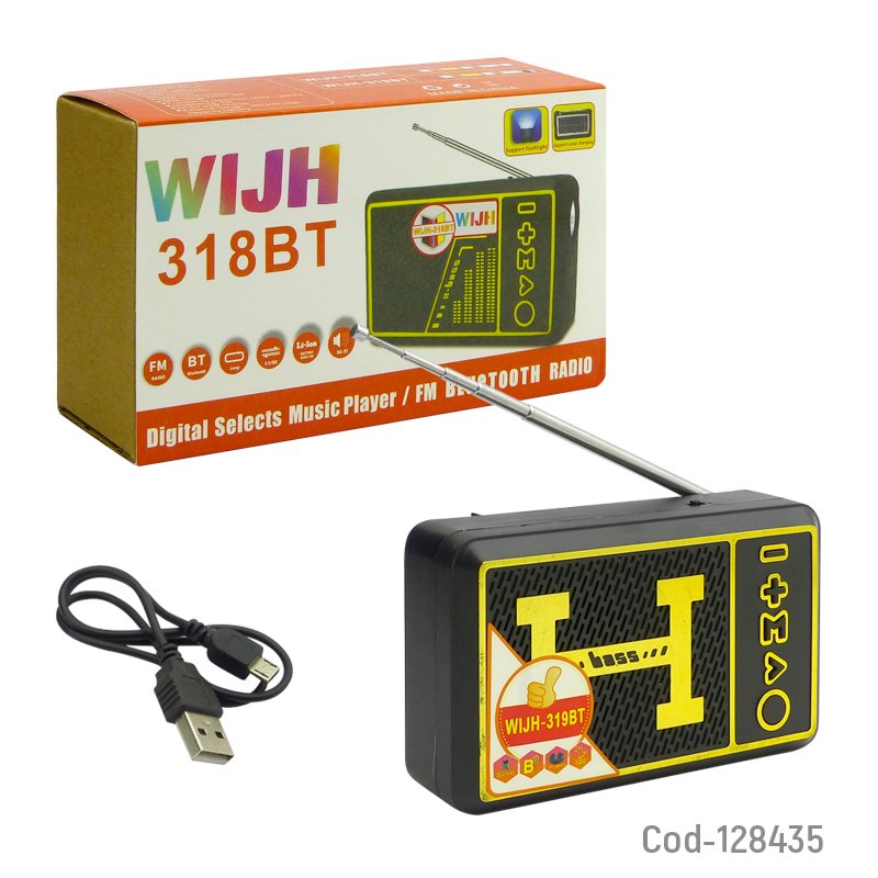 Parlante solar bluetooth recargable con linterna/fm/usb mayorista — imagen 5