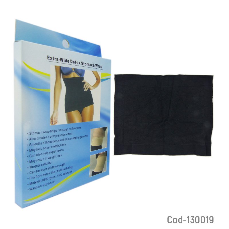 Faja falda reductora para mujer, color negro, 2 tallas disponibles. en caja. - pack de 10 unidades mayorista — imagen 3