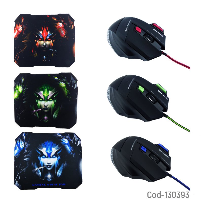 Mouse y mouse pad keywin 7b mayorista — imagen 2