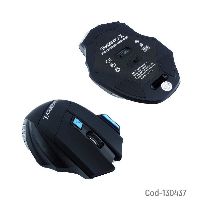 Mouse gamer bluetooth marca dreams g118 recargable luz rgb. mayorista — imagen 3