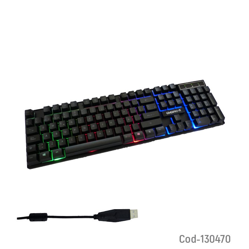 Kit gamer gamepro-x 3 en 1. teclado, mouse y mouse pad. mayorista — imagen 2