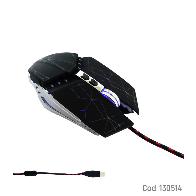 Mouse gamer usb. marca gamepro-x. modelo v7 con luz mayorista — imagen 2