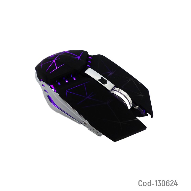 Mouse inalambrico gamer recargable. marca gamepro-x con iluminacion. mayorista — imagen 2