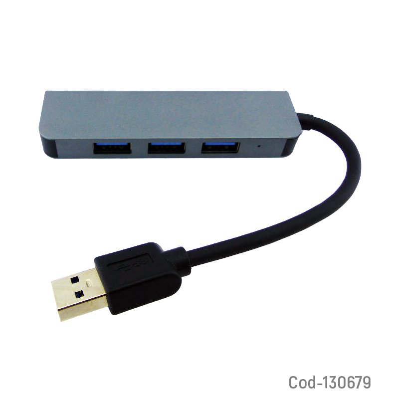Hub 4 puertos 3.0, modelo byl-2013u 4 en 1, 1 usb 3.0+3 usb 2.0. mayorista — imagen 2