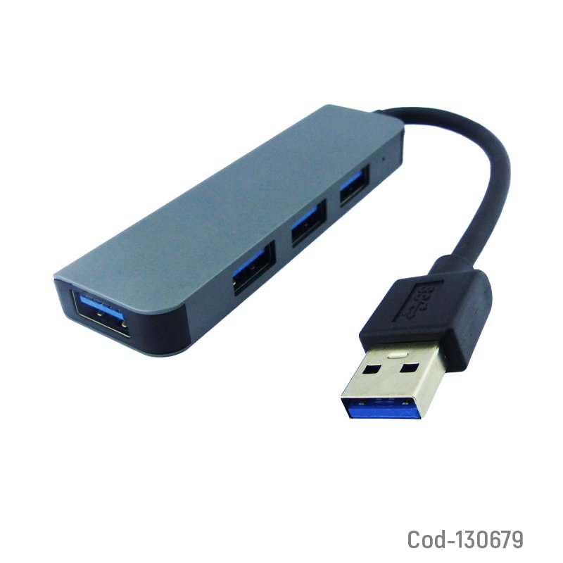 Hub 4 puertos 3.0, modelo byl-2013u 4 en 1, 1 usb 3.0+3 usb 2.0. mayorista — imagen 3