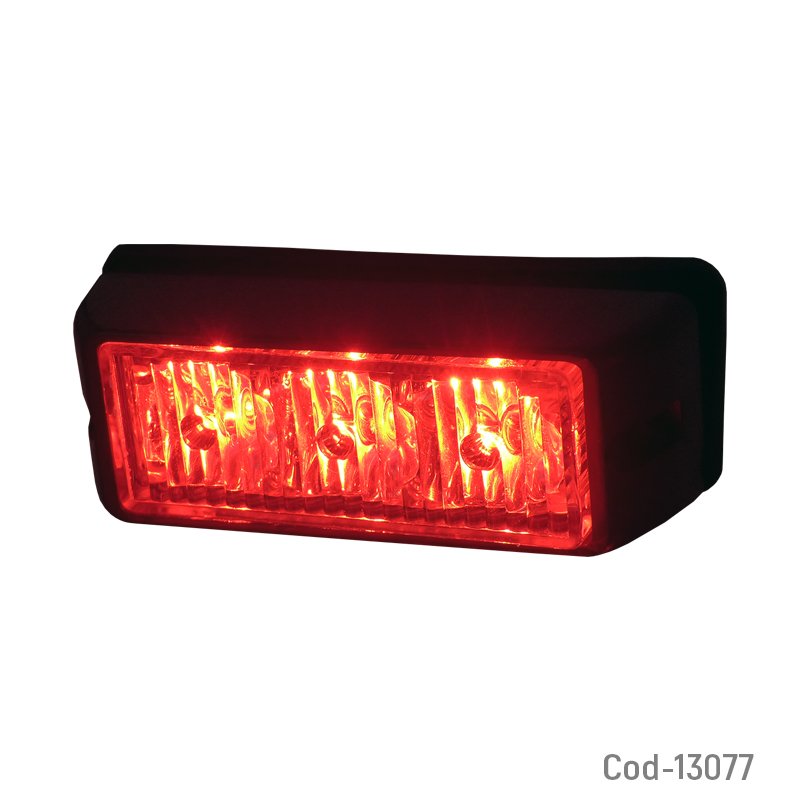 Luz de freno 3 led para moto 12v luz fija/estrobo. mayorista — imagen 2