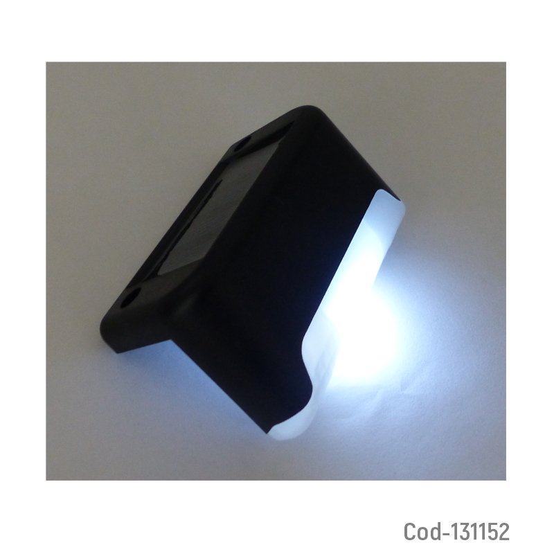 Aplique solar mini con luz blanca. - pack de 10 unidades mayorista — imagen 2