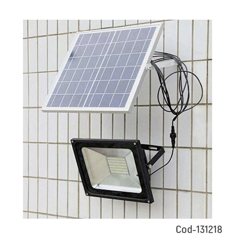 Foco solar de 150 led, 100 watt, con panel solar y control remoto. mayorista — imagen 2