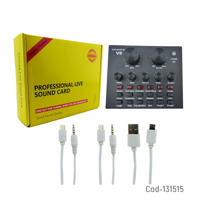 Tarjeta de sonido para efectos de voz modelo v8. mayorista — imagen 2