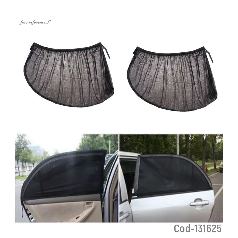 Parasol de ventanas laterales traseras para auto. - pack de 10 unidades mayorista — imagen 3