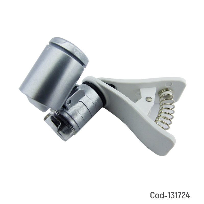 Lupa Microscopio Para Smartphone Con Clip. 6.5CM X 6.3CM X 2.2CM por mayor en Chile