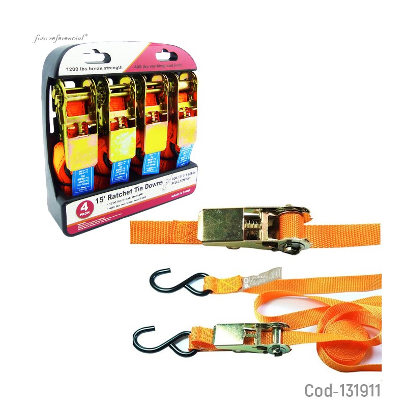Amarra para carga marca set x 4 piezas. mayorista — imagen 4