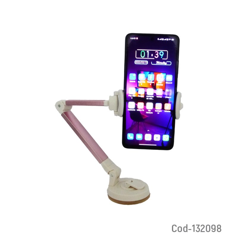 Porta smartphone para sobre mesa articulado. mayorista — imagen 2