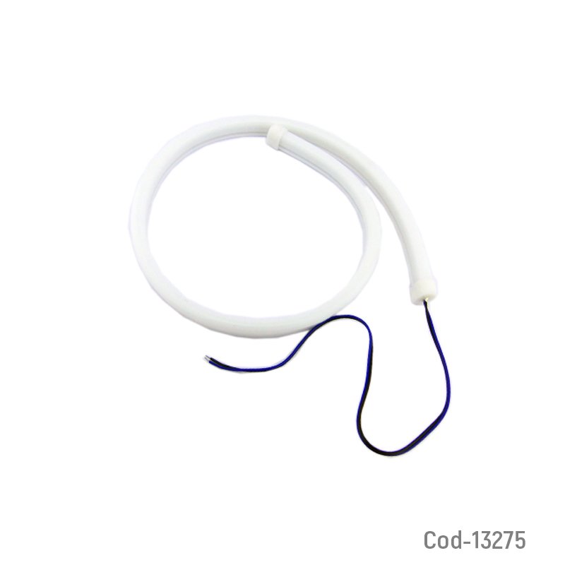 Tira led tipo neon luz azul de 60cm 24volt, ideal camion - pack de 10 unidades mayorista — imagen 3