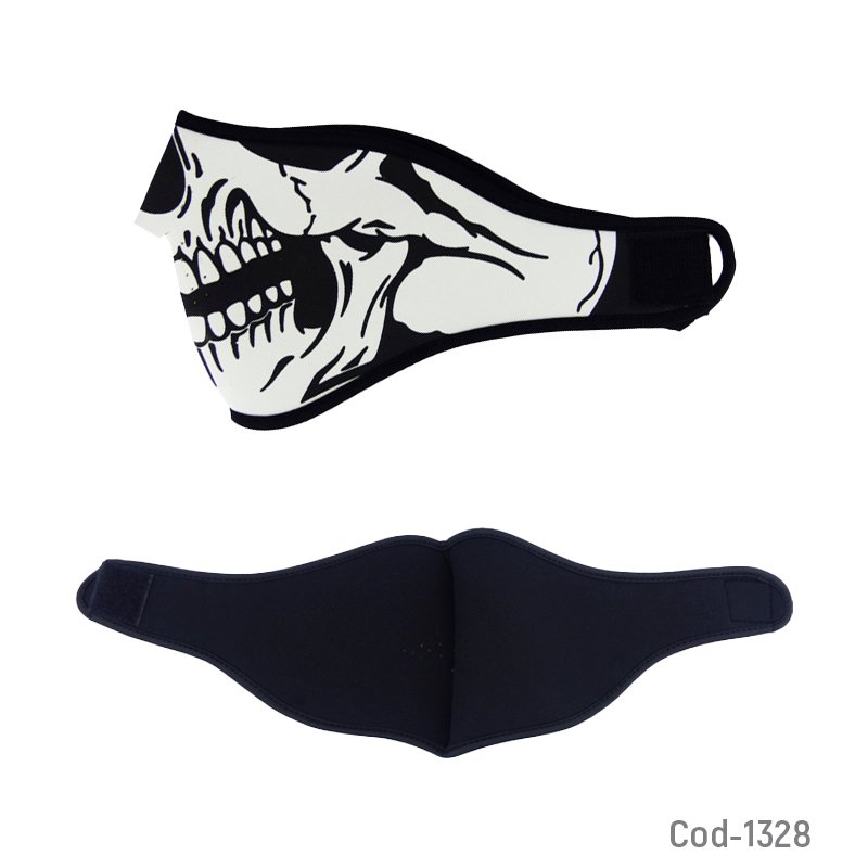 Mascara para moto de neopreno corta. - pack de 10 unidades mayorista — imagen 2
