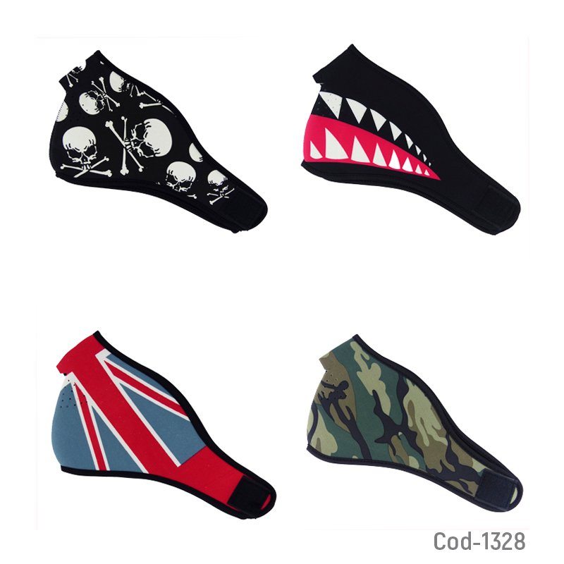Mascara para moto de neopreno corta. - pack de 10 unidades mayorista — imagen 3