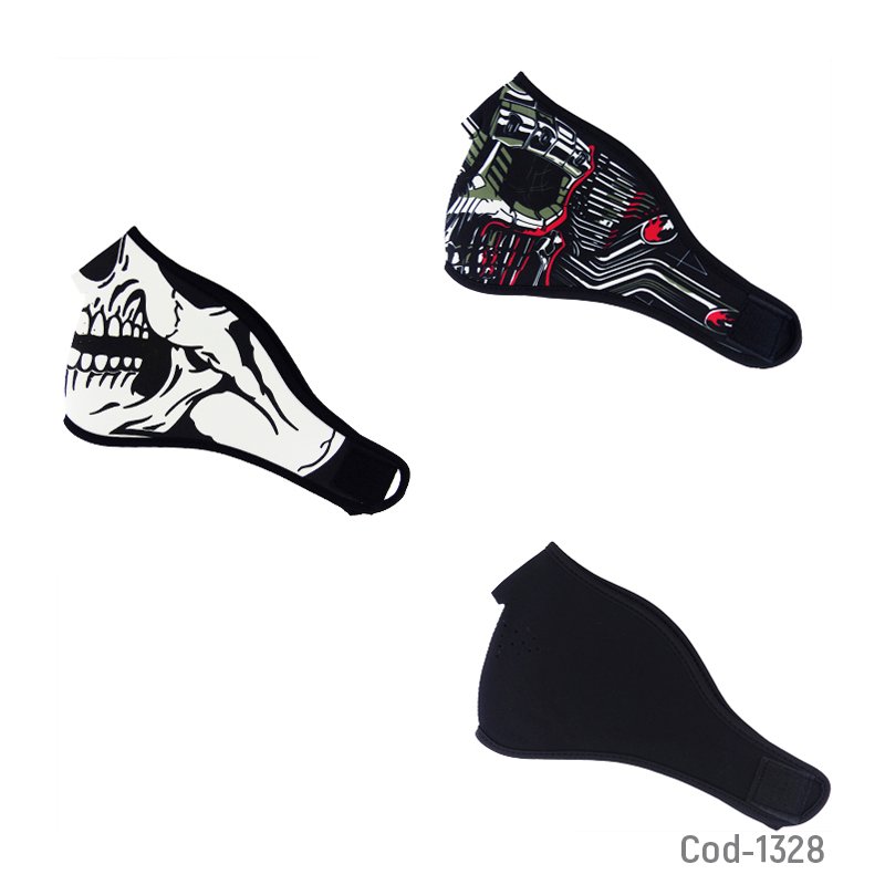 Mascara para moto de neopreno corta. - pack de 10 unidades mayorista — imagen 4