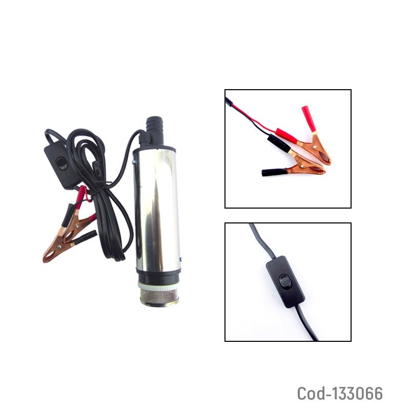 Bomba electrica, 12v, para auto. para traspaso de fluidos. mayorista — imagen 2