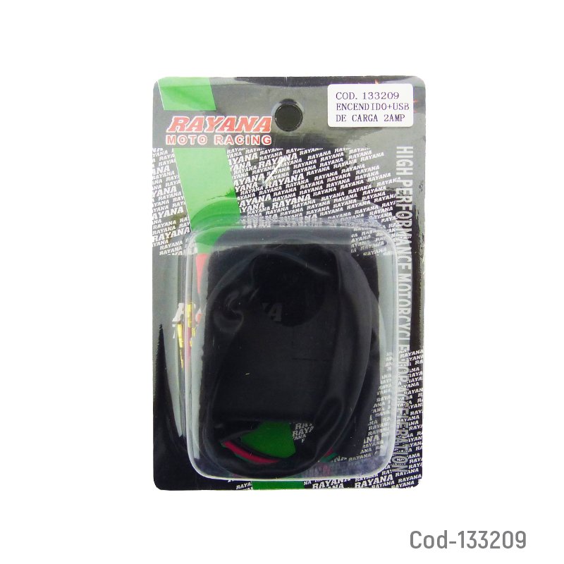 Boton de encendido y apagado mas usb de carga, marca rayana para moto. - pack de 10 unidades mayorista — imagen 3