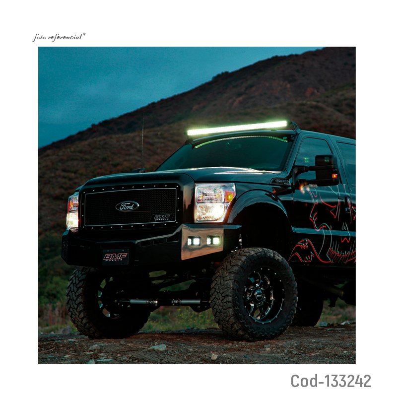 Neblinero led 108 led. 324 watt barra de 12/24 volt con 6 placas. 68 cm x 12 cm. mayorista — imagen 3