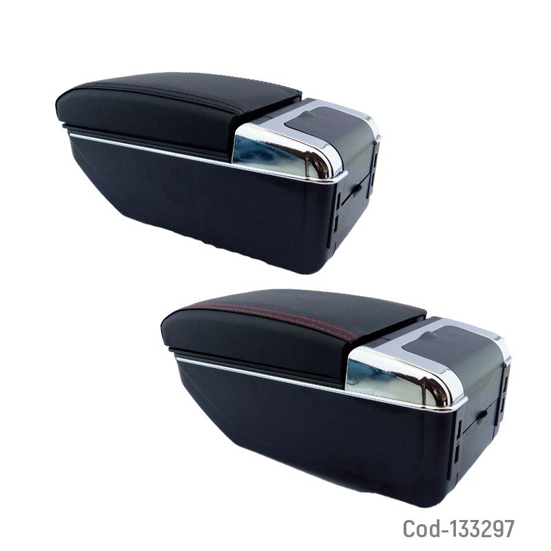 Consola apoya brazos para auto con 7 usb de carga y apoya vasos. mayorista — imagen 2