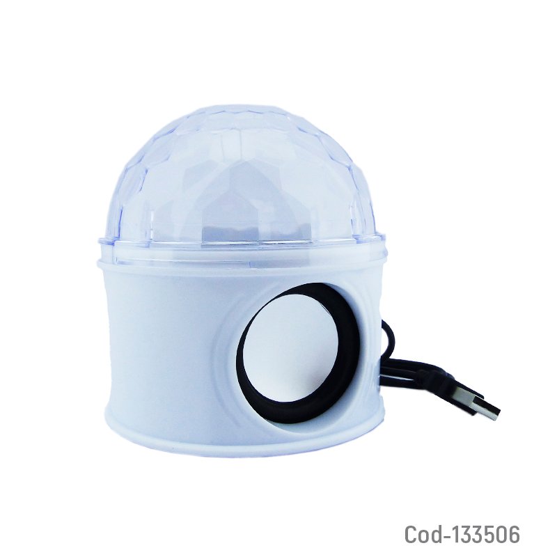 LED Magic Mini BLUETOOTH RGB Con USB Y Parlante. 11 cm x 10 cm x 10 cm por mayor en Chile