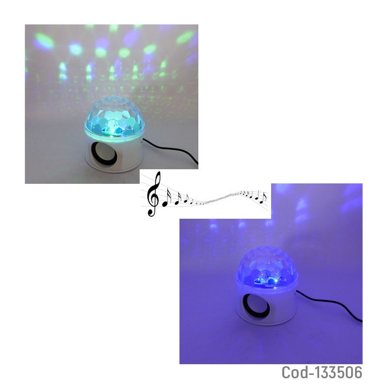 Led magic mini bluetooth rgb con usb y parlante. mayorista — imagen 2