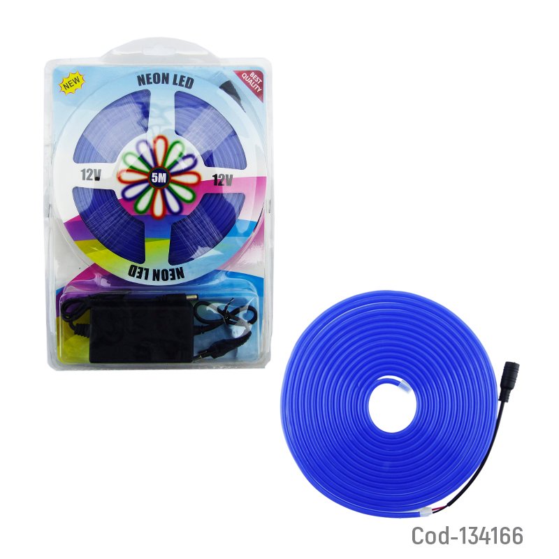 Rollo led neon de 5 mts con transformador varios colores. mayorista — imagen 5