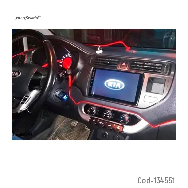 Bisel para radio de auto, compatible con kia rio4 2016-2019, 9” mayorista — imagen 2