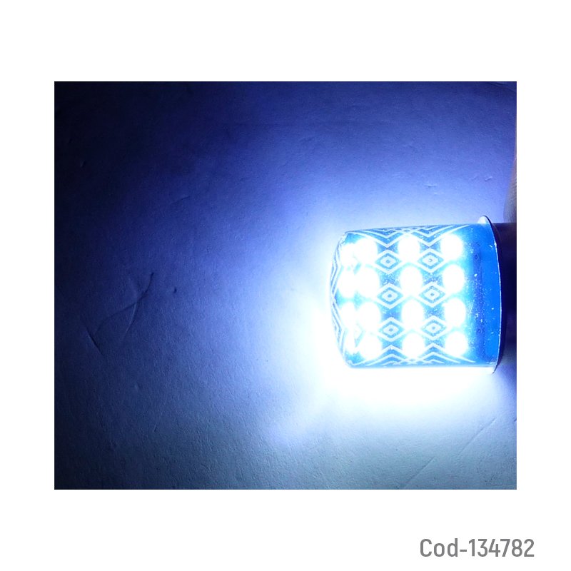 Ampolleta de 24 led, ultra strobo, 12 volt, blanco, doble contacto, dezzer. set x 2. - pack de 10 unidades mayorista — imagen 2