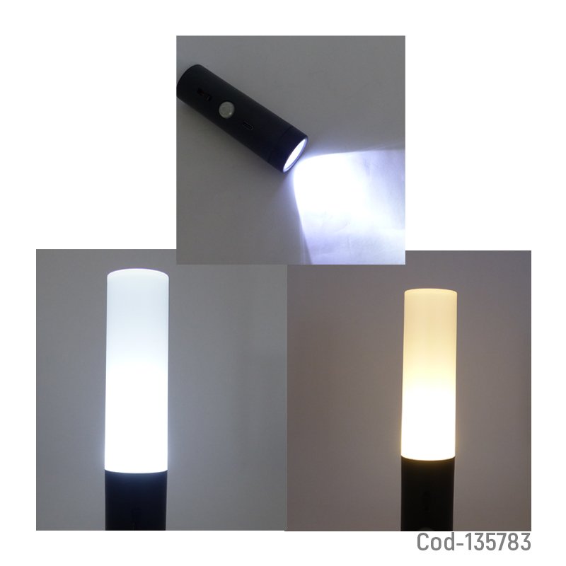 Lampara led de emergencia, modelo lx-2101 portatil. mayorista — imagen 2