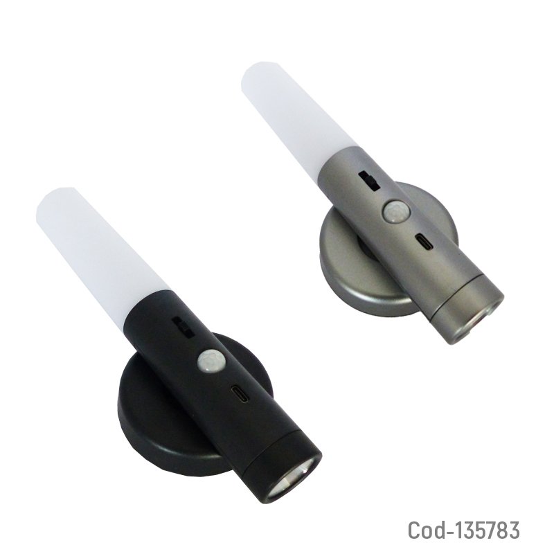 Lampara led de emergencia, modelo lx-2101 portatil. mayorista — imagen 3