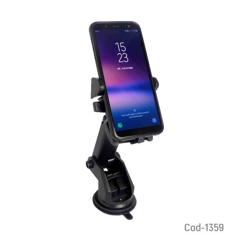 Porta smartphone brazo extensible con ventosa y adhesivo - pack de 10 unidades mayorista — imagen 3