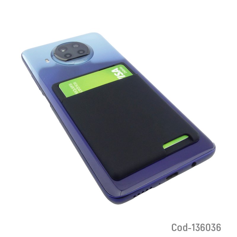 Porta tarjeta de silicona para smartphone. mayorista — imagen 2
