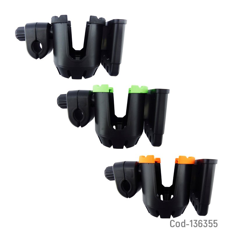 Porta smartphone y porta vaso para bicicleta modelo ht-506 mayorista — imagen 2