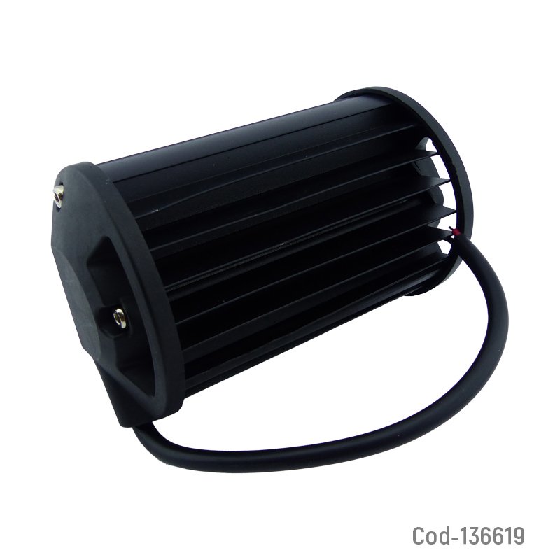 Neblinero de 18 led, barra de 54 watt con 2 placas de luz blanca. mayorista — imagen 2