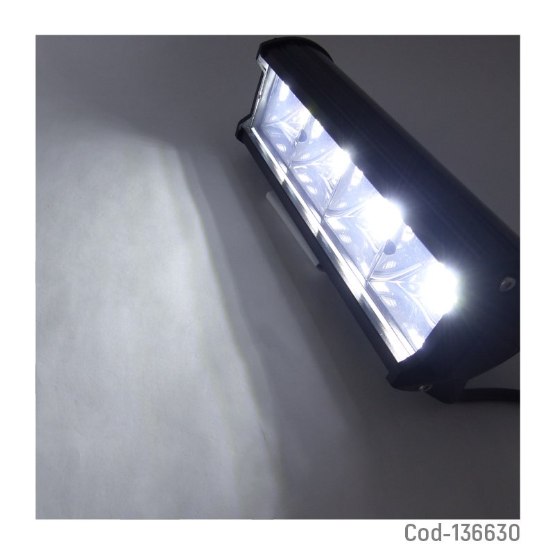 Neblinero de 36 led, barra de 108 watt con 4 placas de luz blanca. mayorista — imagen 3