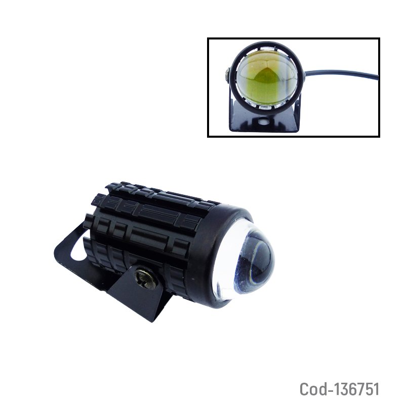 Neblinero led para moto modelo mini duo color - pack de 10 unidades mayorista — imagen 3