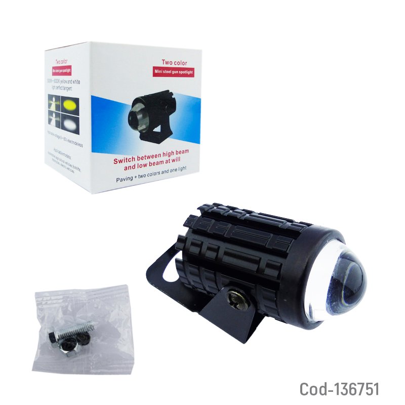 Neblinero led para moto modelo mini duo color - pack de 10 unidades mayorista — imagen 4