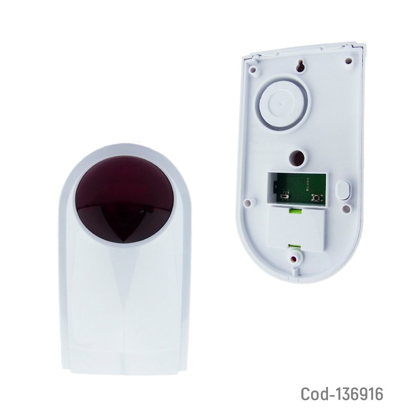 Alarma sirena inalambrica comunitaria con control mayorista — imagen 2